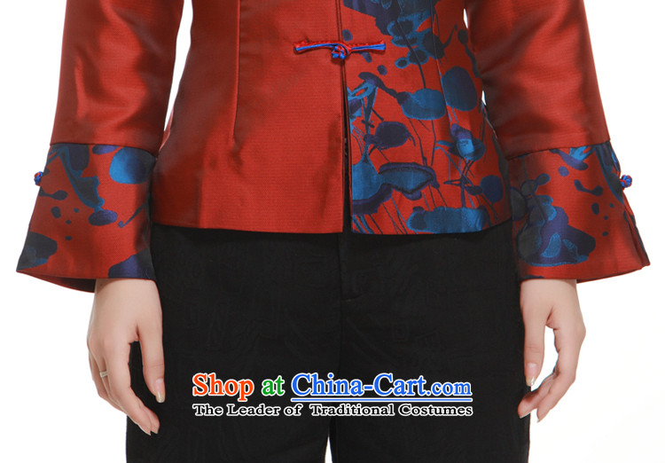 The new 2015 Ms. Tang blouses improved stylish cross detained a mock-neck positioning spend jacket for the Former Yugoslavia informed QN29112 Li wine red XXL picture, prices, brand platters! The elections are supplied in the national character of distribution, so action, buy now enjoy more preferential! As soon as possible.
