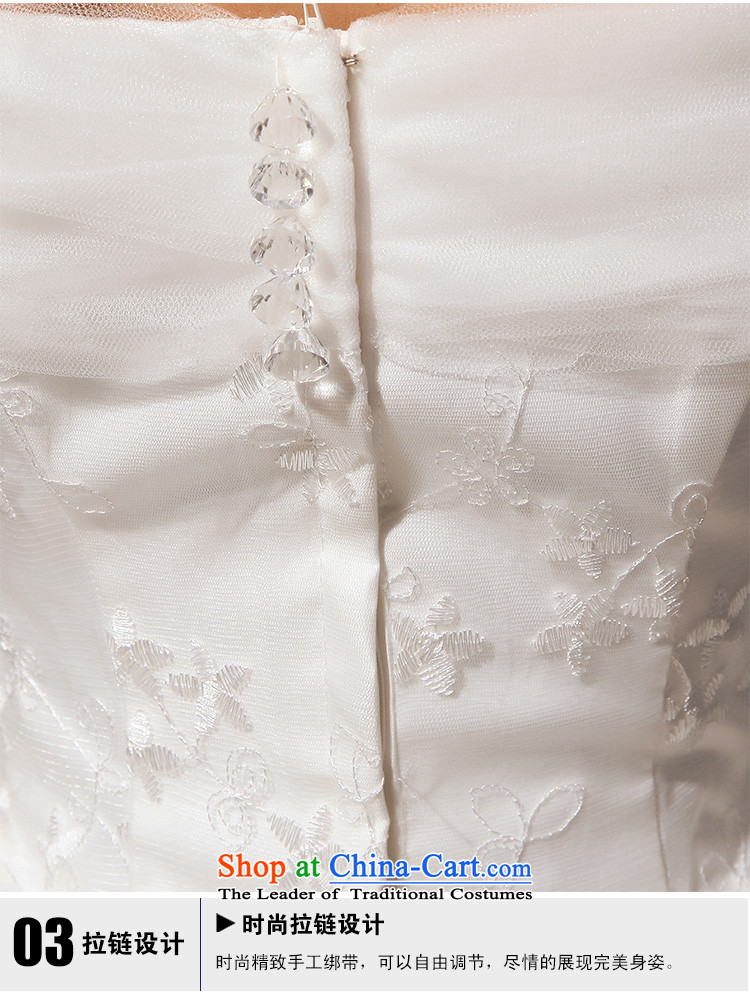 The population of Taiwan New 2014 bride wedding dresses shoulder the word wedding princess bon bon XS1933 wedding package M picture, prices, brand platters! The elections are supplied in the national character of distribution, so action, buy now enjoy more preferential! As soon as possible.