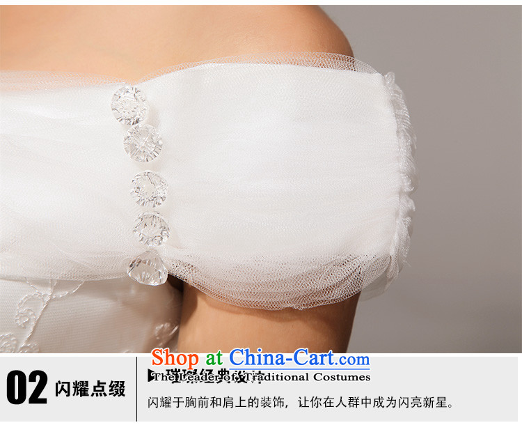 The population of Taiwan New 2014 bride wedding dresses shoulder the word wedding princess bon bon XS1933 wedding package M picture, prices, brand platters! The elections are supplied in the national character of distribution, so action, buy now enjoy more preferential! As soon as possible.