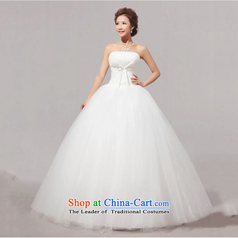 The population of Taiwan New wiping the Chest straps to the back of the brides wedding dresses XS1927 package M Taiwan population , , , shopping on the Internet