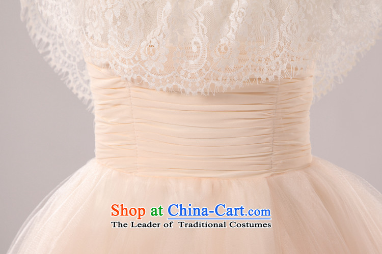 2014 new dress short skirt bride bridesmaid services serving the princess cuff bows wedding dresses won short skirts small version shoulders lace straps bon bon skirt red S picture, prices, brand platters! The elections are supplied in the national character of distribution, so action, buy now enjoy more preferential! As soon as possible.