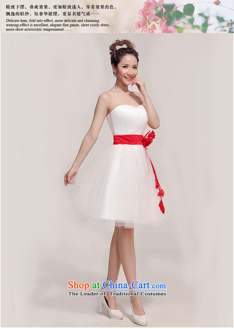 Baby bride Dress Short, 2014 New wedding dresses bridesmaid dress short skirt Korean small dress princess skirt White XL Photo, prices, brand platters! The elections are supplied in the national character of distribution, so action, buy now enjoy more preferential! As soon as possible.