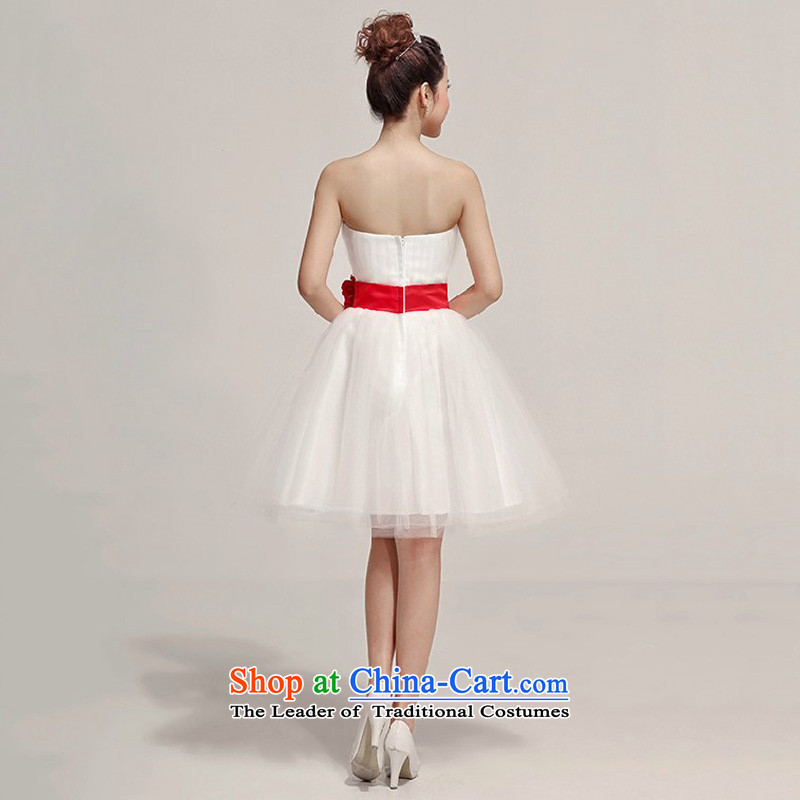 Baby bride Dress Short, 2014 New wedding dresses bridesmaid dress short skirt Korean small dress skirt White XL, Baby Princess Bride (BABY BPIDEB) , , , shopping on the Internet