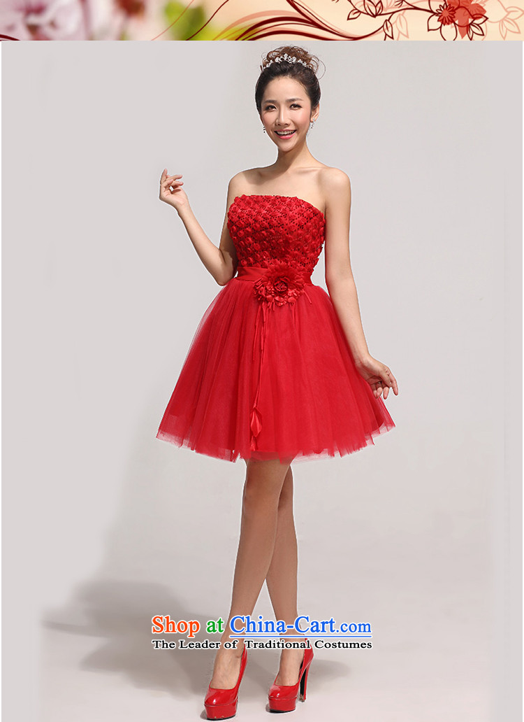 Baby bride bridesmaid short of small dress skirt the new bride 2014 wedding dress red bows dress, incense vogue Sau San color pictures, prices, S brand platters! The elections are supplied in the national character of distribution, so action, buy now enjoy more preferential! As soon as possible.