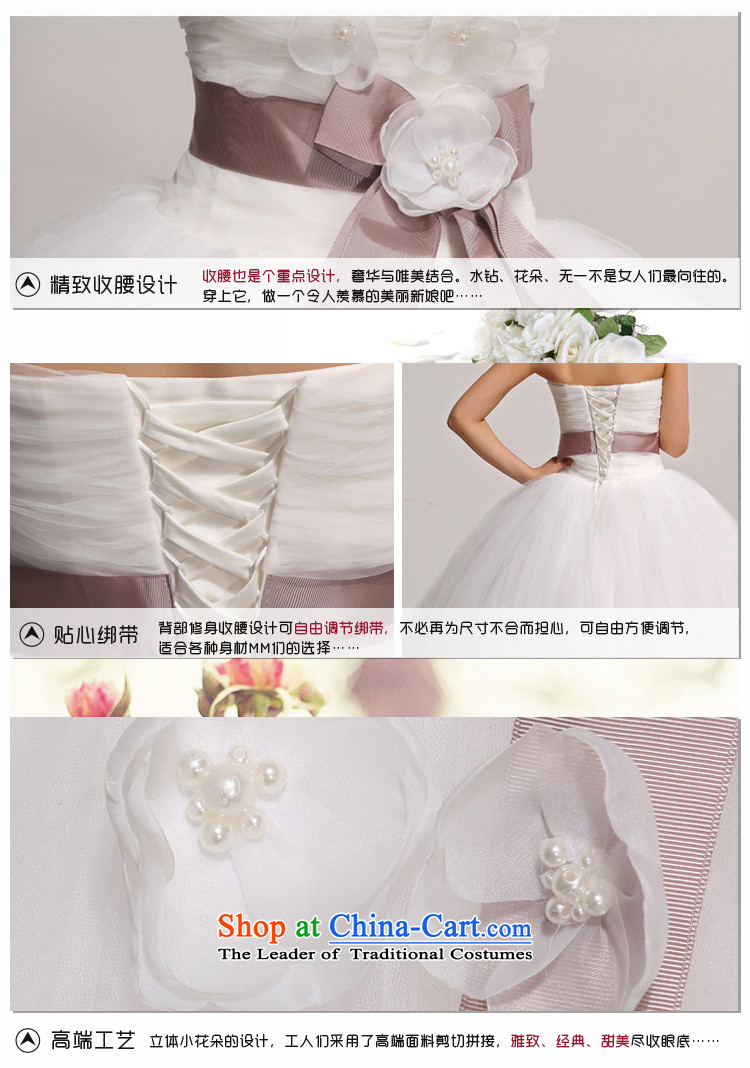 The Bride Korean baby Princess Bride anointed chest to wedding dresses 2014 New with a large number of pregnant women custom white pictures, prices, S brand platters! The elections are supplied in the national character of distribution, so action, buy now enjoy more preferential! As soon as possible.