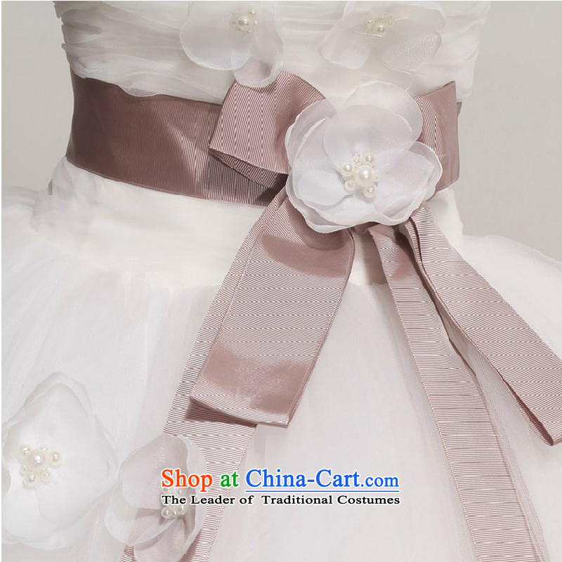 The Bride Korean baby Princess Bride anointed chest to wedding dresses 2014 New with a large number of pregnant women S, darling brides custom white BABY BPIDEB (shopping on the Internet has been pressed.)