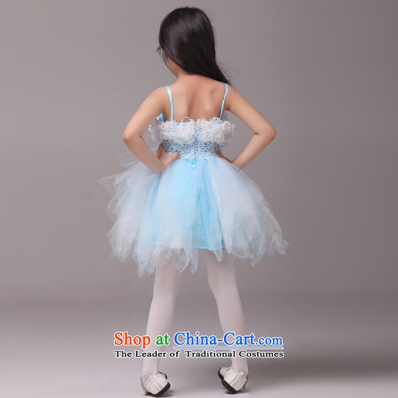  Bon Bon mslover fresh blue skirt girls princess skirt children dance performances to dress wedding dresses 5896 Skirt Flower Girls light blue 8, name of Lisa (MSLOVER) , , , shopping on the Internet