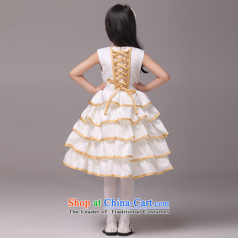  Sepia mslover sleeveless cake skirt girls princess skirt children dance performances to dress wedding dress Flower Girls dress  code, 8830 Gold 2 of Lisa (MSLOVER) , , , shopping on the Internet
