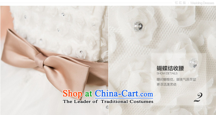 Recalling that hates makeup and the spring and summer months pregnant women Korean style wedding Top Loin bow tie new alignment with Chest straps sweet princess new H12144 2015 White XL Photo, prices, brand platters! The elections are supplied in the national character of distribution, so action, buy now enjoy more preferential! As soon as possible.