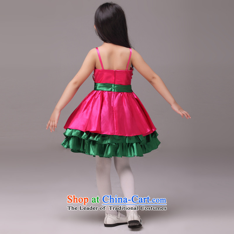  The lifting strap color mslover bon bon skirt girls princess skirt children dance performances to dress wedding dress Flower Girls dress in red 6 code 8833, other Lisa (MSLOVER) , , , shopping on the Internet