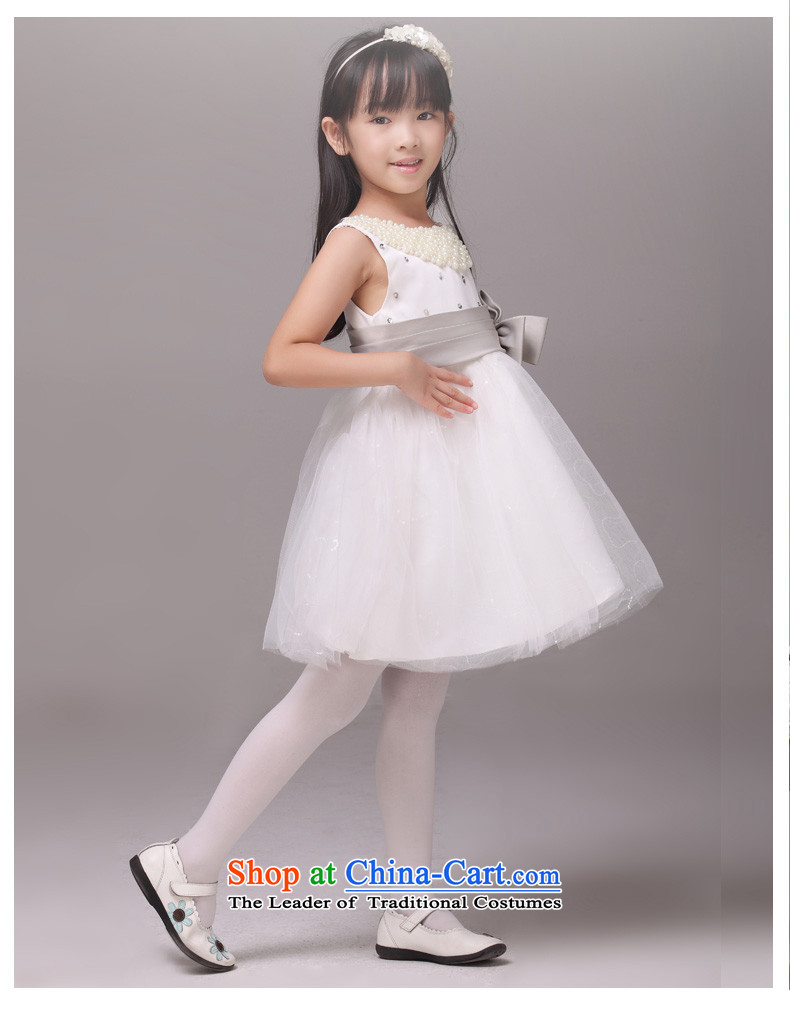  Upscale nail pearl mslover bon bon skirt girls princess skirt children dance performances to dress wedding dress Flower Girls dress  code 6 Silver Gray Photo 9095, prices, brand platters! The elections are supplied in the national character of distribution, so action, buy now enjoy more preferential! As soon as possible.