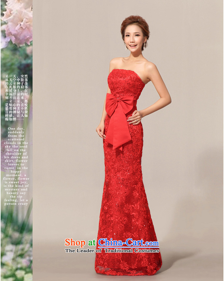 2014 new bride treasure dress marriages wedding lace flowers bows and chest dress uniform RED M picture, prices, brand platters! The elections are supplied in the national character of distribution, so action, buy now enjoy more preferential! As soon as possible.