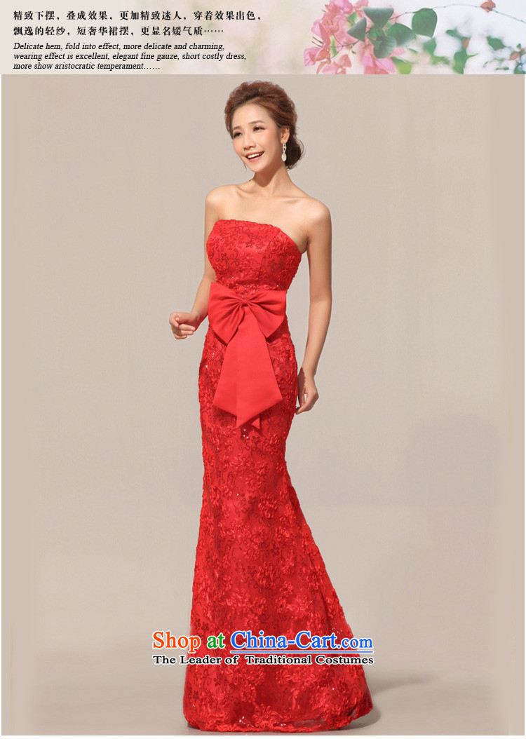 2014 new bride treasure dress marriages wedding lace flowers bows and chest dress uniform RED M picture, prices, brand platters! The elections are supplied in the national character of distribution, so action, buy now enjoy more preferential! As soon as possible.