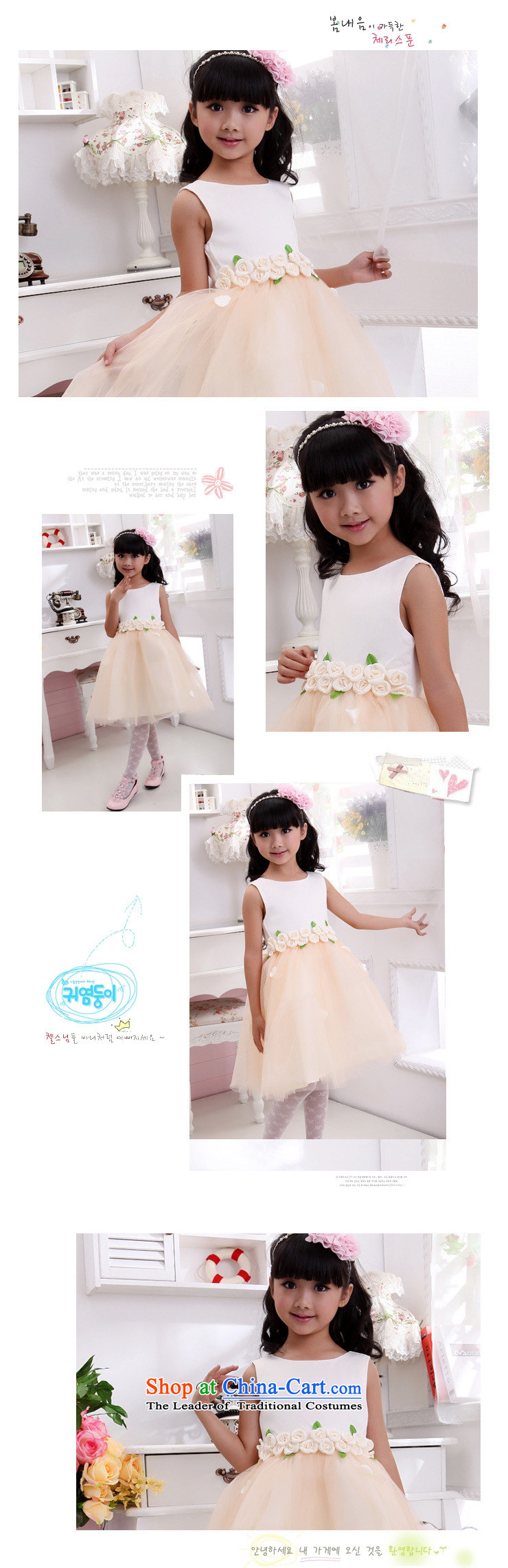 The population of children's wear under the 2014 Taiwan New Birthday skirt Flower Girls dress children wedding dresses show bon bon skirt XS2166 champagne color 4 pictures, prices, brand platters! The elections are supplied in the national character of distribution, so action, buy now enjoy more preferential! As soon as possible.