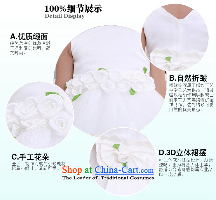 The population of Taiwan New 2014 children wedding dresses princess skirt Flower Girls dress girls bon bon skirt XS2164 white, 6 code picture, prices, brand platters! The elections are supplied in the national character of distribution, so action, buy now enjoy more preferential! As soon as possible.