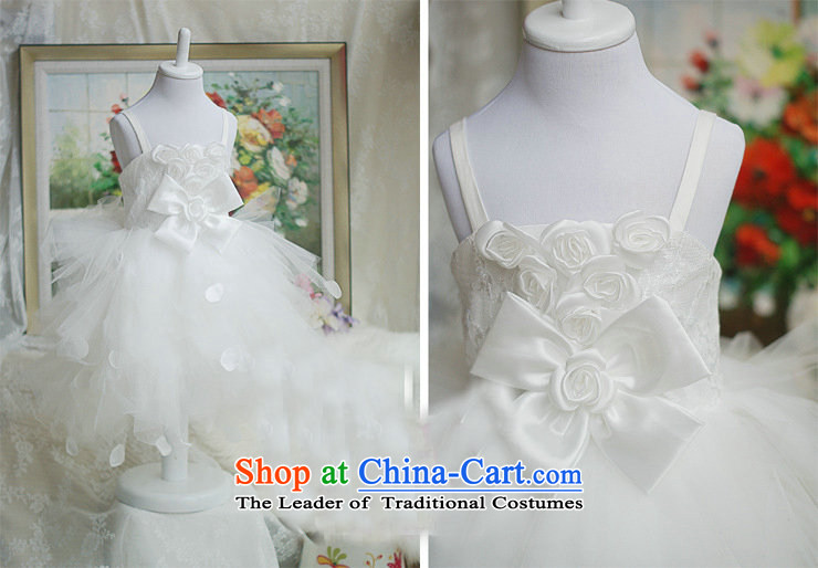 The population of Taiwan New 2013 children wedding dresses bon bon Kwan will children's wear dresses Flower Girls dress XS2160 White 8 pictures, prices, brand platters! The elections are supplied in the national character of distribution, so action, buy now enjoy more preferential! As soon as possible.