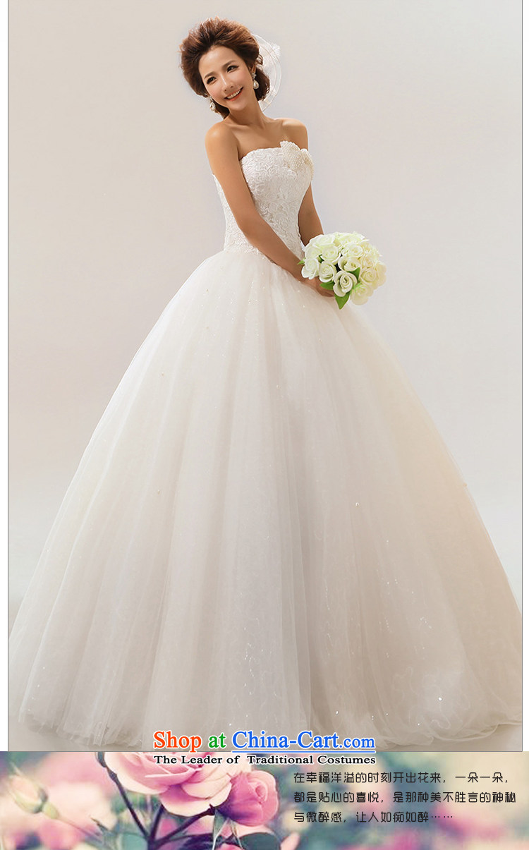 2014 new bride treasure wedding sweet elegant Korean sweet retro marriages wedding dresses m White L picture, prices, brand platters! The elections are supplied in the national character of distribution, so action, buy now enjoy more preferential! As soon as possible.