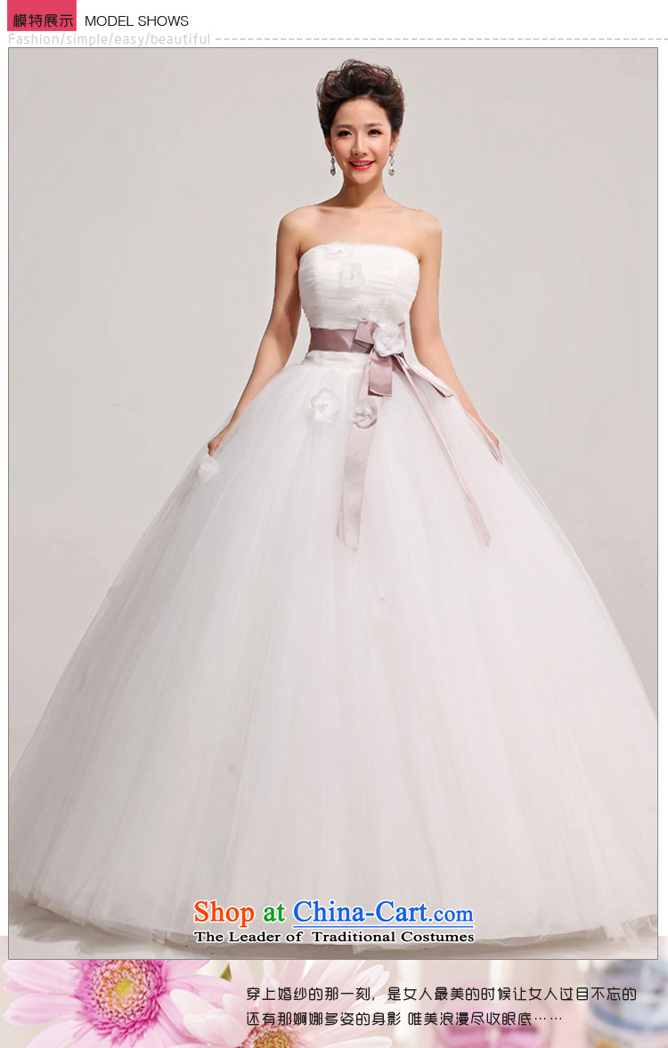 The Bride Korean baby Princess Bride anointed chest wedding dresses 2014 New with a large number of pregnant women do not customize white return - Size of pictures, please leave a message price, brand platters! The elections are supplied in the national character of distribution, so action, buy now enjoy more preferential! As soon as possible.
