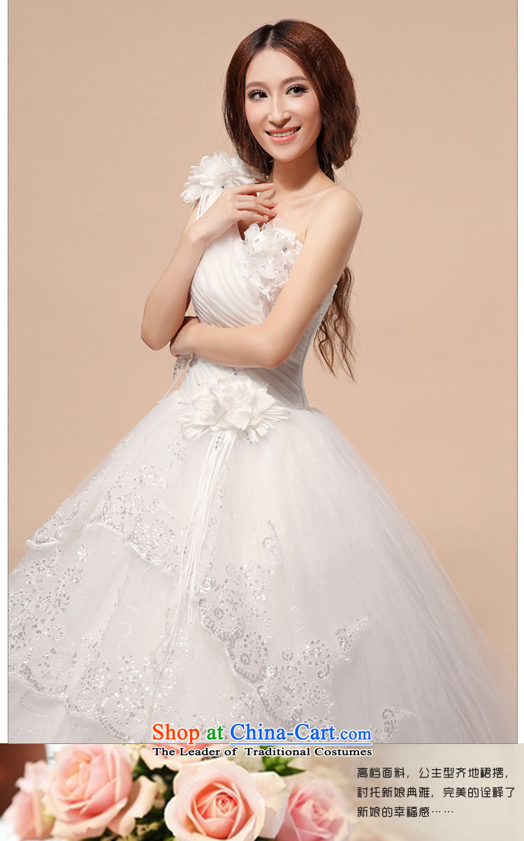 Baby bride wedding dresses 2014 new shoulder to align the wedding dress sweet princess bon bon skirt wedding White M pictures, prices, brand platters! The elections are supplied in the national character of distribution, so action, buy now enjoy more preferential! As soon as possible.