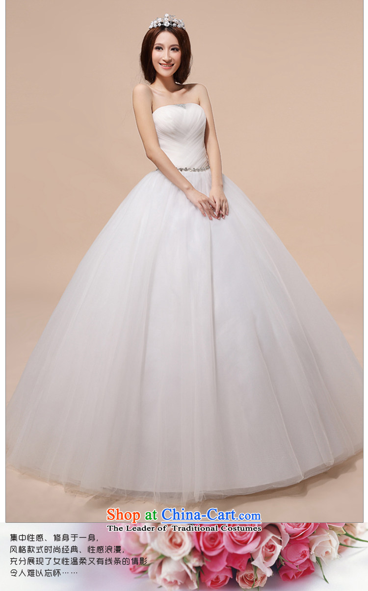 Baby bride Wedding 2014 autumn and winter new Korean alignment with chest wedding sweet princess bon bon skirt wedding white made no returns - Size of pictures, please leave a message price, brand platters! The elections are supplied in the national character of distribution, so action, buy now enjoy more preferential! As soon as possible.