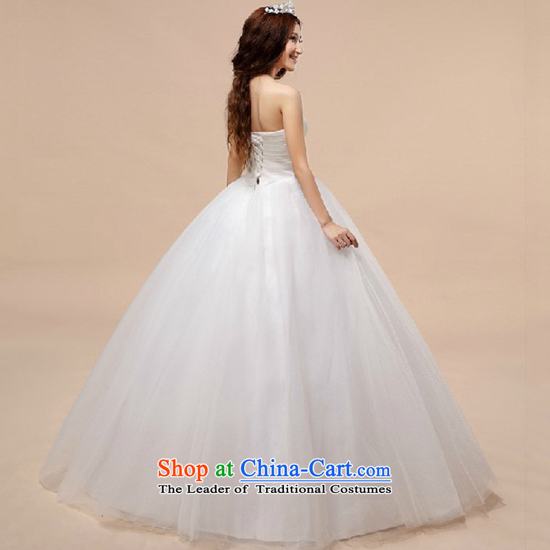 Baby bride Wedding 2014 autumn and winter new Korean alignment with chest wedding sweet princess bon bon skirt wedding white made no returns - The size of the messages, darling Bride (BABY BPIDEB) , , , shopping on the Internet