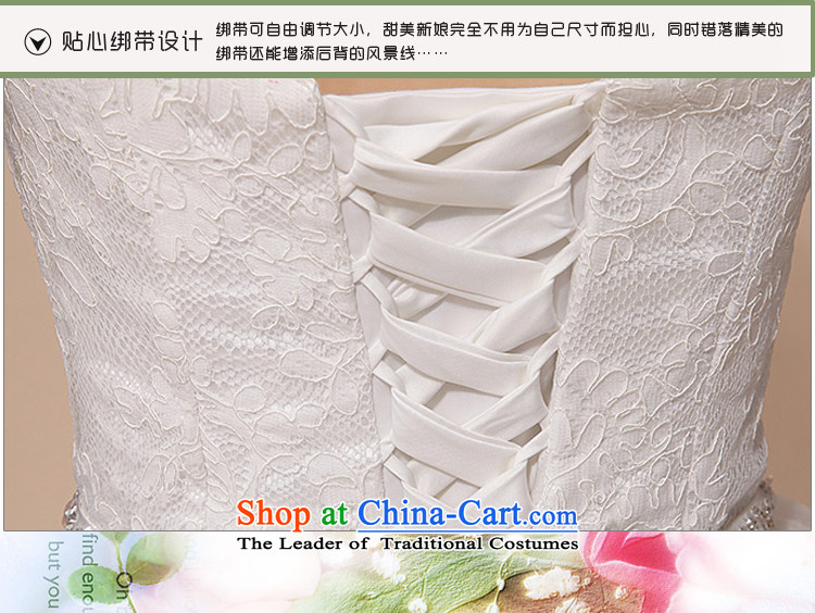 Baby bride wedding dresses 2014 new luxury Korean Princess Mary Magdalene Chest straps wedding white streak wedding white made no returns - Size of pictures, please leave a message price, brand platters! The elections are supplied in the national character of distribution, so action, buy now enjoy more preferential! As soon as possible.