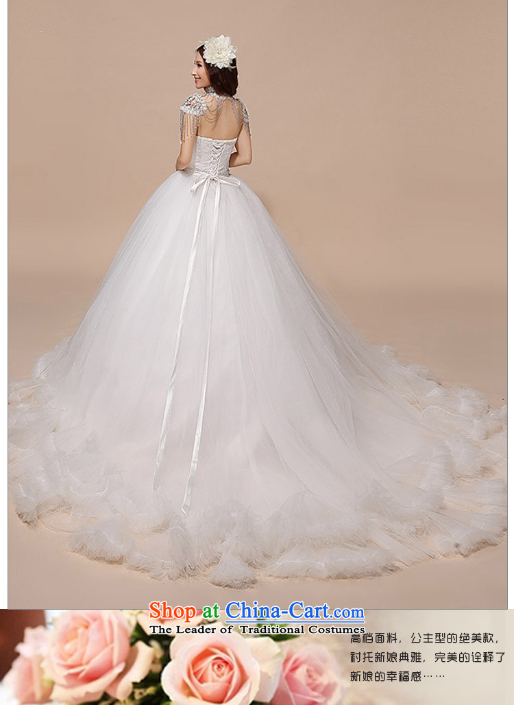 Baby bride wedding dresses 2014 new luxury Korean Princess Mary Magdalene Chest straps wedding white streak wedding white made no returns - Size of pictures, please leave a message price, brand platters! The elections are supplied in the national character of distribution, so action, buy now enjoy more preferential! As soon as possible.
