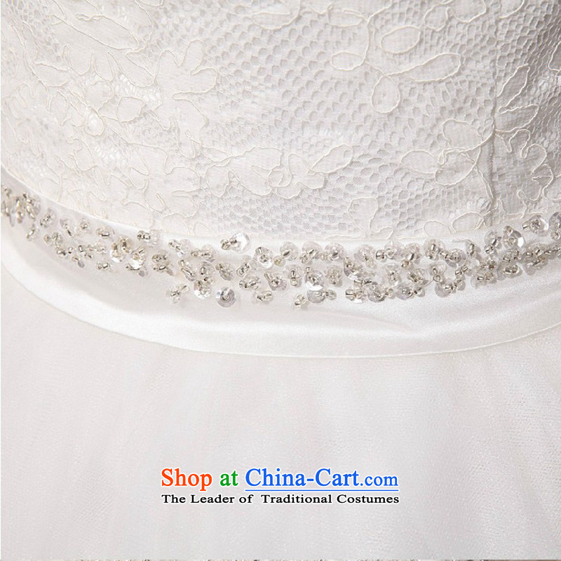 Baby bride wedding dresses 2014 new luxury Korean Princess Mary Magdalene Chest straps wedding white streak wedding white made no returns - The size of the messages, darling Bride (BABY BPIDEB) , , , shopping on the Internet