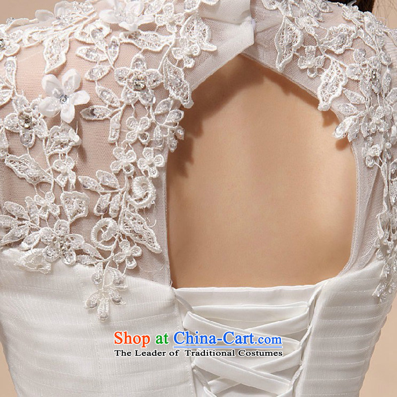 The 2014 new bride treasure stylish Korean wedding sweet princess wedding a field to align the shoulder wedding lace package shoulder strap white L, darling Bride (BABY BPIDEB) , , , shopping on the Internet