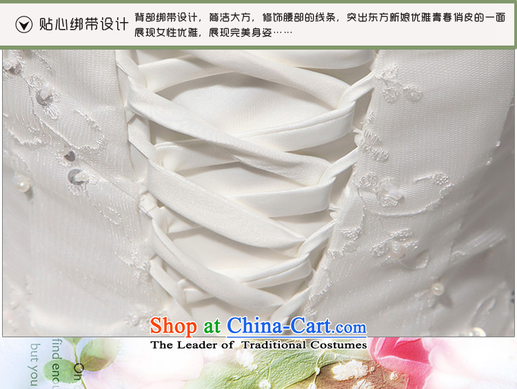 2014 new bride treasure on the new tissue chest bon bon skirt to bind with the bride align sweet lace wedding dresses White XXL picture, prices, brand platters! The elections are supplied in the national character of distribution, so action, buy now enjoy more preferential! As soon as possible.