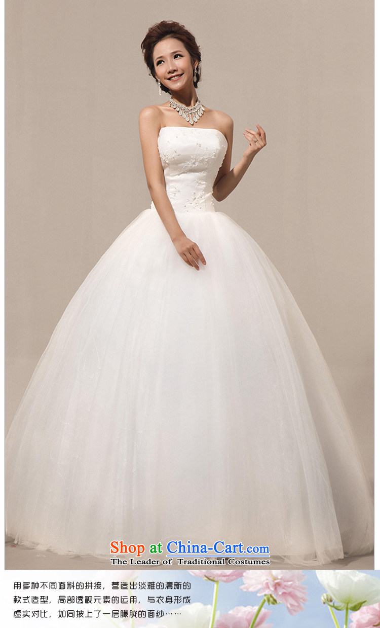 2014 new bride treasure on the new tissue chest bon bon skirt to bind with the bride align sweet lace wedding dresses White XXL picture, prices, brand platters! The elections are supplied in the national character of distribution, so action, buy now enjoy more preferential! As soon as possible.