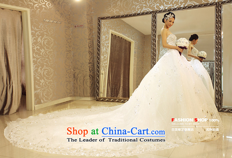 Pre-sale products in Beijing - wedding dresses Kyrgyz-american married new Korean arts 2015 edition anointed chest princess skirt water drilling tail HT7116 bride wedding in the upper part of the crystal drill under the resin drill - 1m tail L picture, prices, brand platters! The elections are supplied in the national character of distribution, so action, buy now enjoy more preferential! As soon as possible.