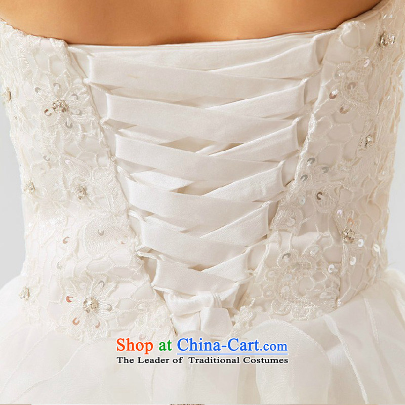The bride do treasure 2014 Summer new Korean sweet straps to align the Princess Bride marriage wedding dresses made white does not return - the size of the messages, darling Bride (BABY BPIDEB) , , , shopping on the Internet
