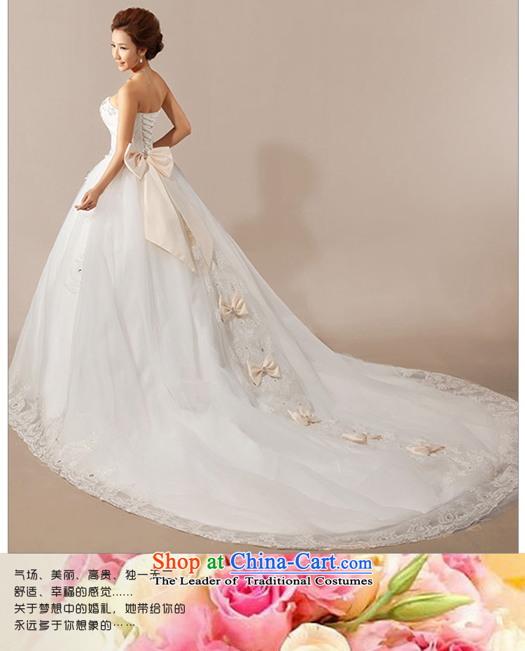 2014 new bride love Korean stars with stylish and luxurious large tail chest bride wedding dresses m White S picture, prices, brand platters! The elections are supplied in the national character of distribution, so action, buy now enjoy more preferential! As soon as possible.