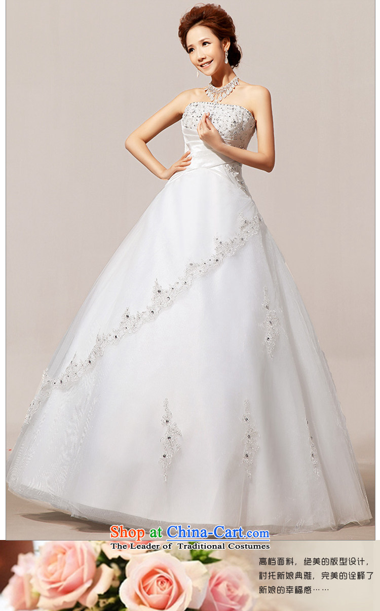 The spring of 2014 recommended the bride treasure Sau San retro straps bon bon Korean wedding dresses of the First Lady of the female white L picture, prices, brand platters! The elections are supplied in the national character of distribution, so action, buy now enjoy more preferential! As soon as possible.