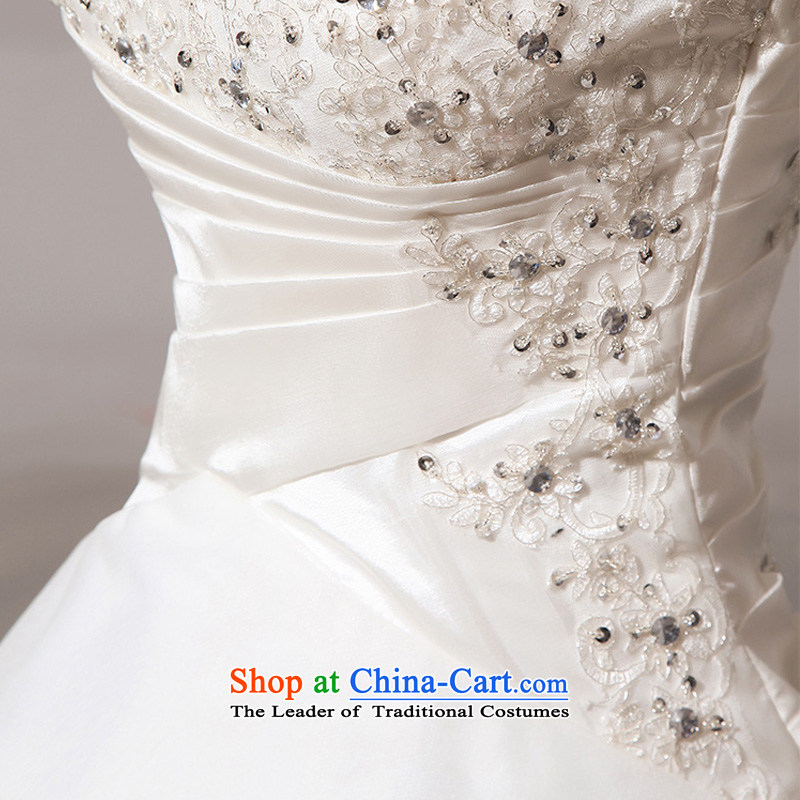 The spring of 2014 recommended the bride treasure Sau San retro straps bon bon Korean wedding dresses of the First Lady of the female white L, darling Bride (BABY BPIDEB) , , , shopping on the Internet