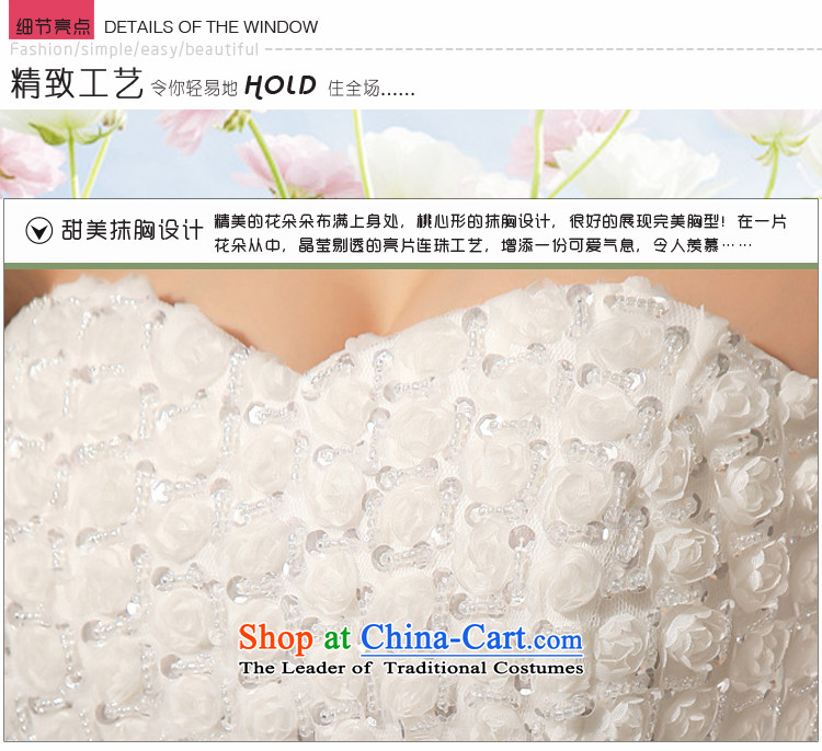 Baby bride 2014 Summer new anointed chest Marquee to skirt for Hotel Courtesy bride wedding dresses made Suzhou White XL Photo, prices, brand platters! The elections are supplied in the national character of distribution, so action, buy now enjoy more preferential! As soon as possible.