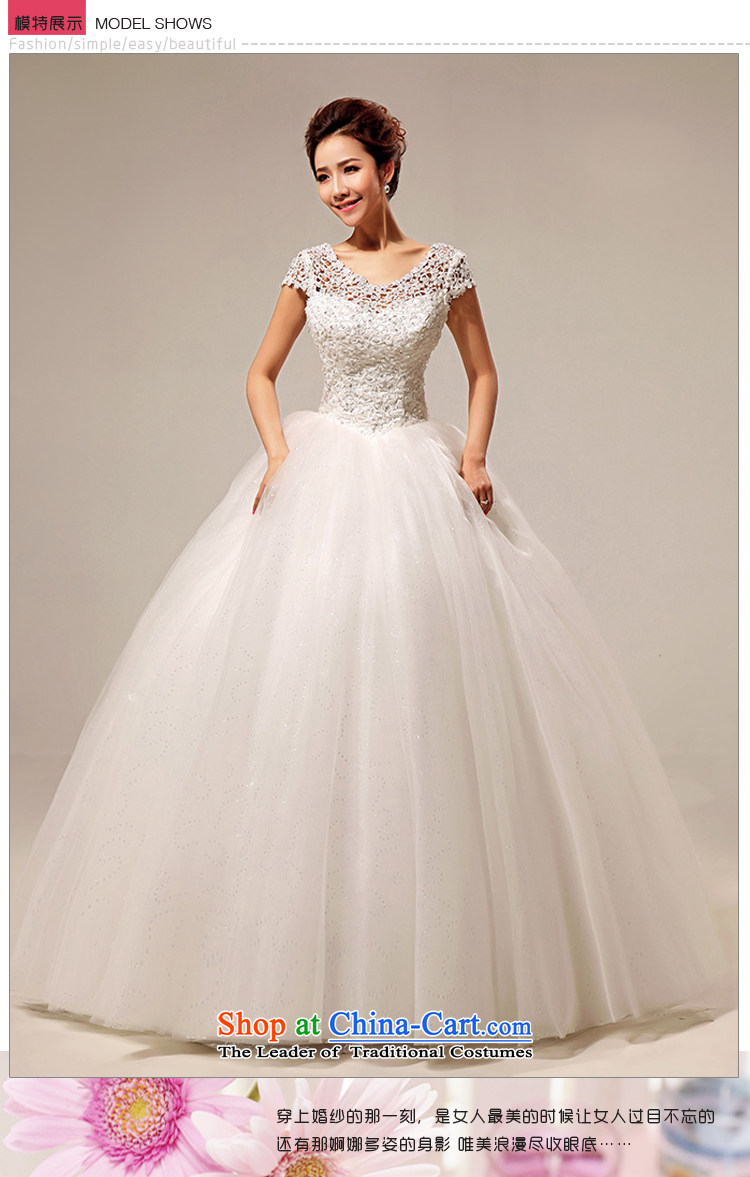 Baby bride winter Wedding 2014 new Korean word shoulder sweet lace princess to align the wedding white made no returns - Size of pictures, please leave a message price, brand platters! The elections are supplied in the national character of distribution, so action, buy now enjoy more preferential! As soon as possible.