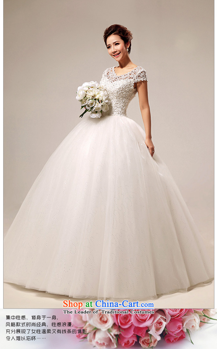 Baby bride winter Wedding 2014 new Korean word shoulder sweet lace princess to align the wedding white made no returns - Size of pictures, please leave a message price, brand platters! The elections are supplied in the national character of distribution, so action, buy now enjoy more preferential! As soon as possible.