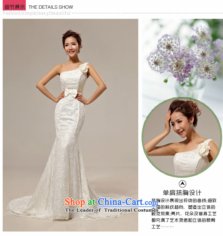 Baby bride stylish Korean flower shoulder straps crowsfoot Foutune of marriages wedding dress photo building photo-white L picture, prices, brand platters! The elections are supplied in the national character of distribution, so action, buy now enjoy more preferential! As soon as possible.