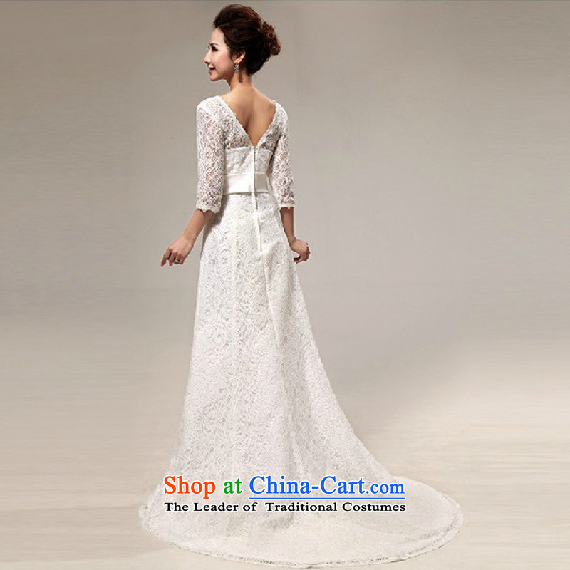 The Korean version of the bride baby luxury on the drilling sweet lace a field in the tail light shoulder cuff marriages wedding dresses , L, M white baby Bride (BABY BPIDEB) , , , shopping on the Internet