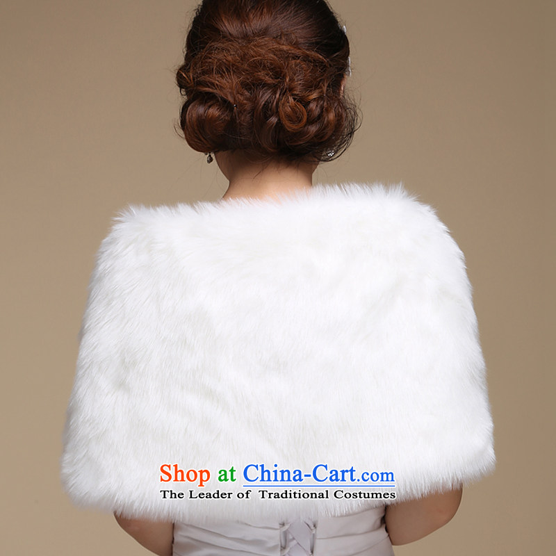 Embroidered is marriages bride shawl winter plush shawl wedding dresses marriage shawl qipao shawl embroidered, white bride shopping on the Internet has been pressed.