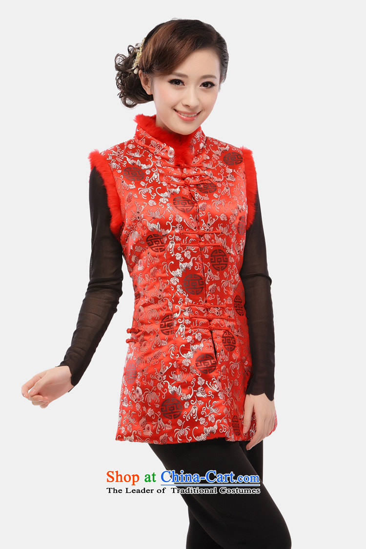 The former Yugoslavia Li Spring 2015 know Tang blouses female Ma 甲士 Chinese Long Folder cotton vest increase improved qipao ma folder, a 34 sherds of Caesars red vest XXXL picture, prices, brand platters! The elections are supplied in the national character of distribution, so action, buy now enjoy more preferential! As soon as possible.