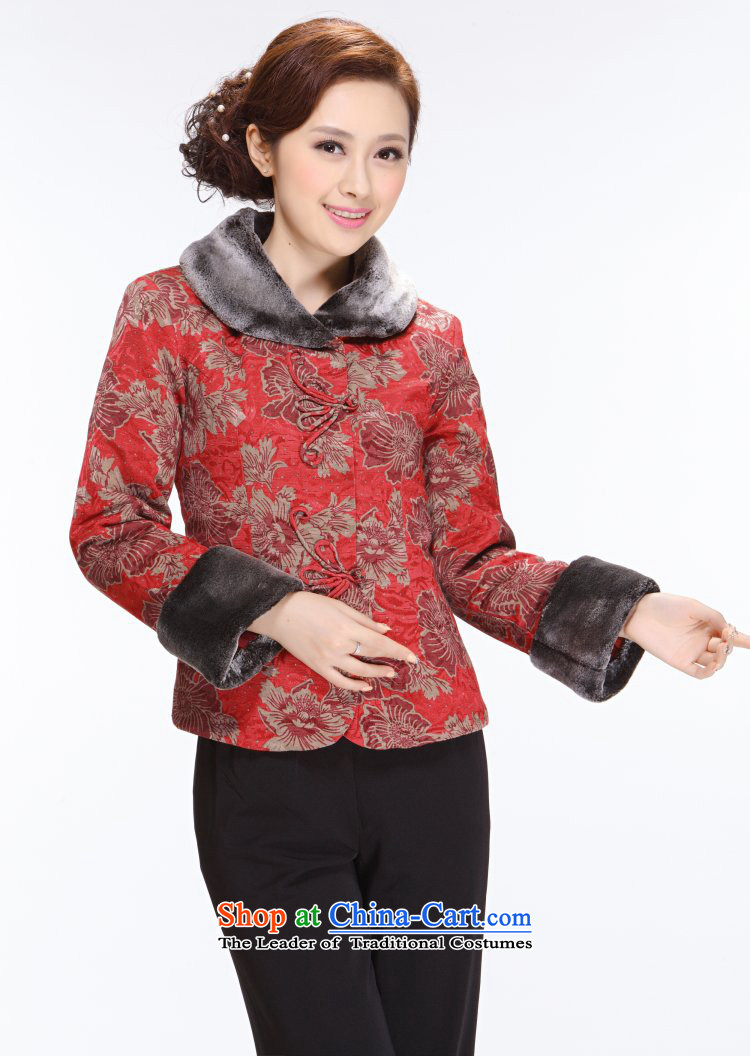 Ms. Tang Dynasty Winter 2013 new middle-aged moms clothes jacket thick hair Sau San Tong for Red 4XL Photo, prices, brand platters! The elections are supplied in the national character of distribution, so action, buy now enjoy more preferential! As soon as possible.