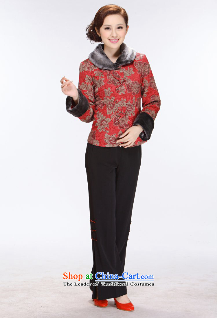 Ms. Tang Dynasty Winter 2013 new middle-aged moms clothes jacket thick hair Sau San Tong for Red 4XL Photo, prices, brand platters! The elections are supplied in the national character of distribution, so action, buy now enjoy more preferential! As soon as possible.