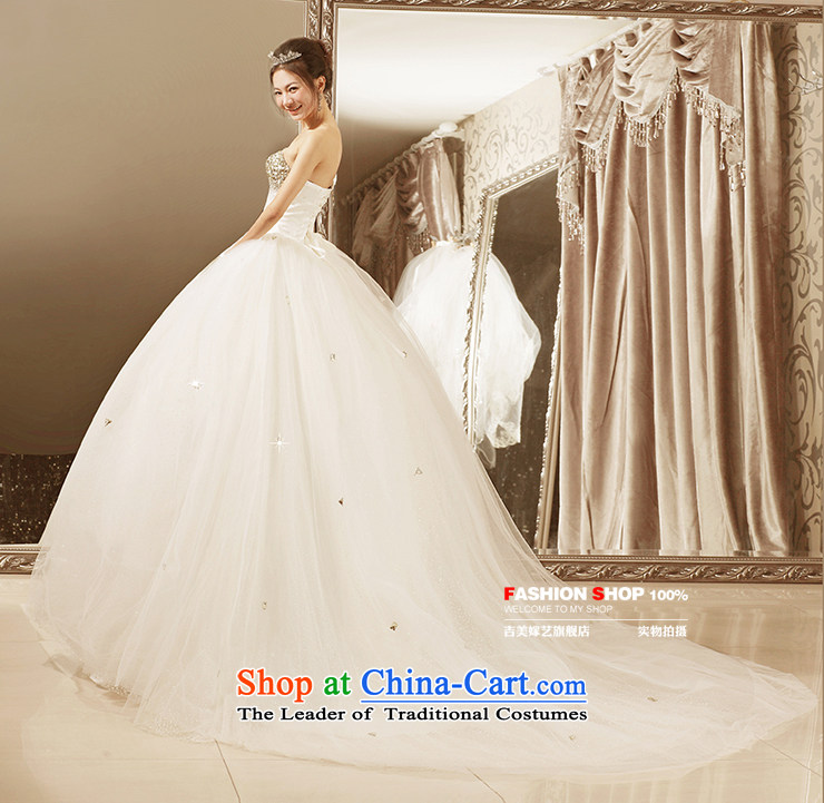 Beijing No. year wedding dresses Kyrgyz-american married new Korean arts 2015 edition anointed chest princess skirt water drilling bon bon skirt 535 bride wedding ivory 0.5 m tail XL Photo, prices, brand platters! The elections are supplied in the national character of distribution, so action, buy now enjoy more preferential! As soon as possible.
