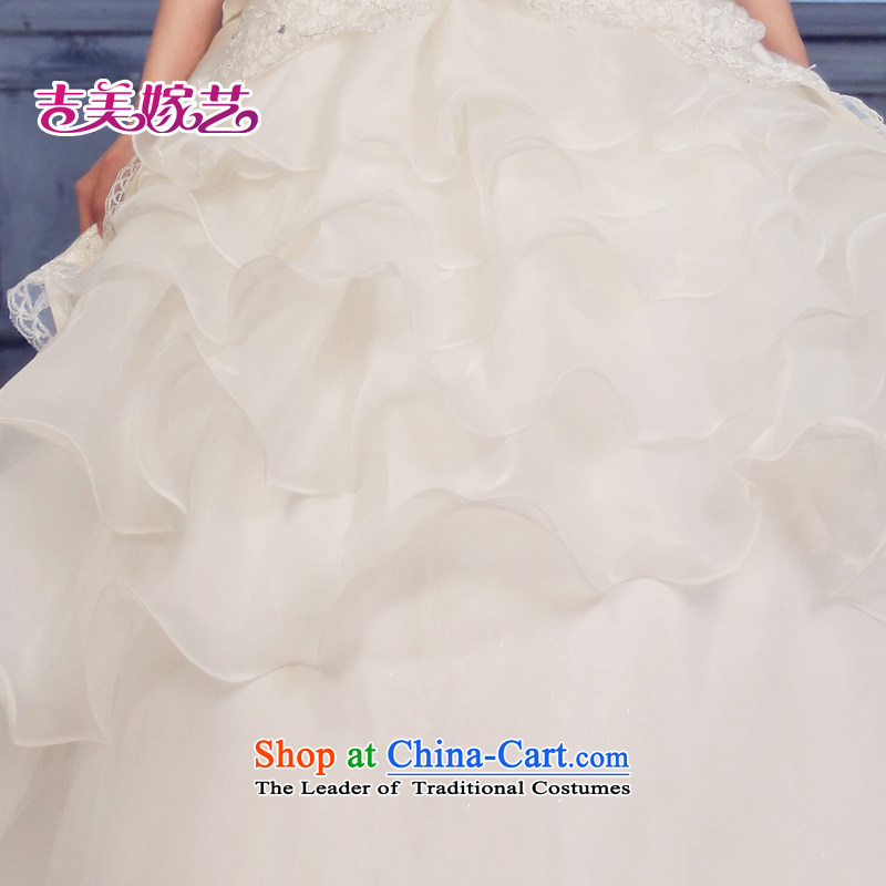 Beijing No. year wedding dresses Kyrgyz-american married new Korean arts 2015 edition anointed chest princess skirt sweet tail 625 bride wedding ivory 1.5 m tail , Kyrgyz-US married arts , , , shopping on the Internet