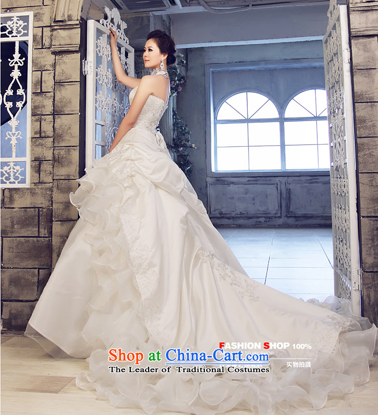 Beijing No. year wedding dresses Kyrgyz-american married new Korean arts 2015 edition anointed chest princess skirt sweet tail 625 bride wedding ivory 1.5 m tail S picture, prices, brand platters! The elections are supplied in the national character of distribution, so action, buy now enjoy more preferential! As soon as possible.