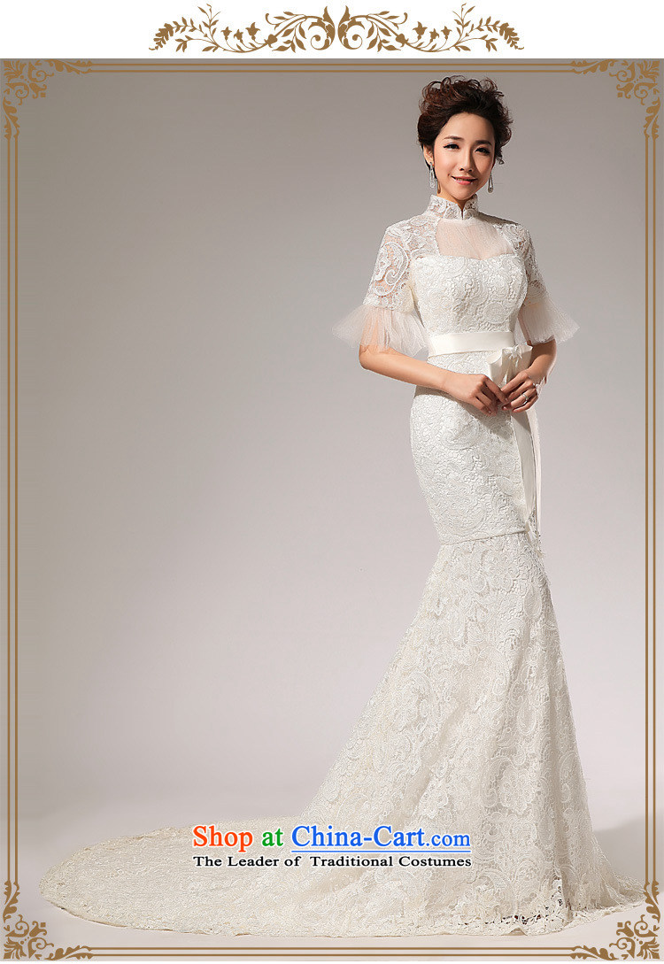 There is also a sense of silk optimize small in spring and summer crowsfoot/lace tail wedding XS5239 white S picture, prices, brand platters! The elections are supplied in the national character of distribution, so action, buy now enjoy more preferential! As soon as possible.