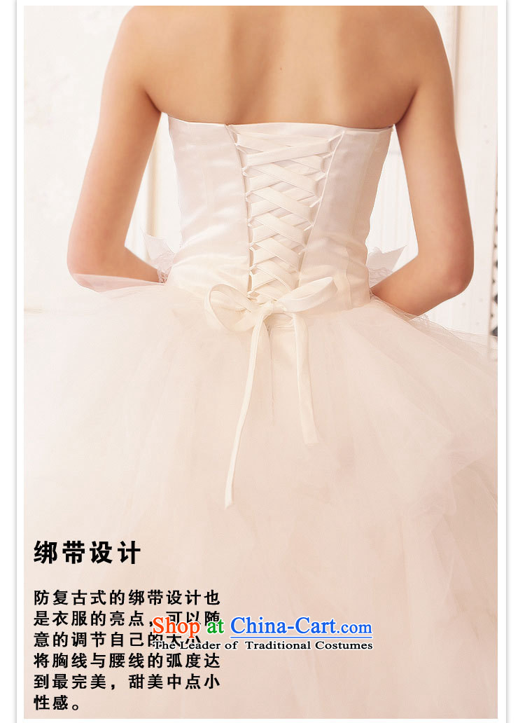 There is also optimized 8D Korean Princess graphics thin wedding anointed chest oversized bon bon petticoats Korean XS5226 wedding pictures, price white S platters, brand! The elections are supplied in the national character of distribution, so action, buy now enjoy more preferential! As soon as possible.